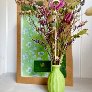 Home Dried Flower with vase Gift Box